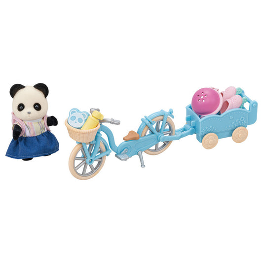 Calico Critters Panda Cycle and Skate Set