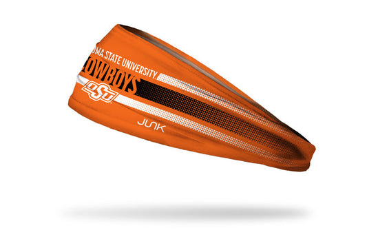Oklahoma State University: Faded Stripe Big Bang Lite Headband - View 1