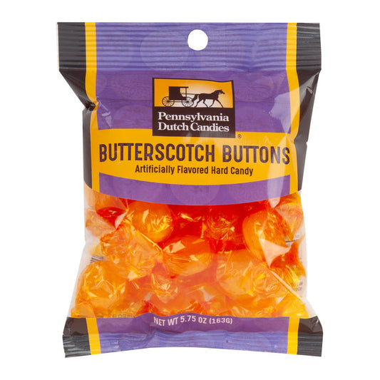 Pennsylvania Dutch Co. Butterscotch Hard Candy Peg Bag - 12 Count